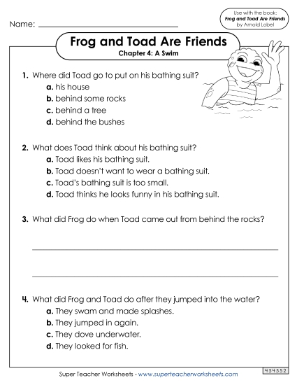 Questions for Chapter 4