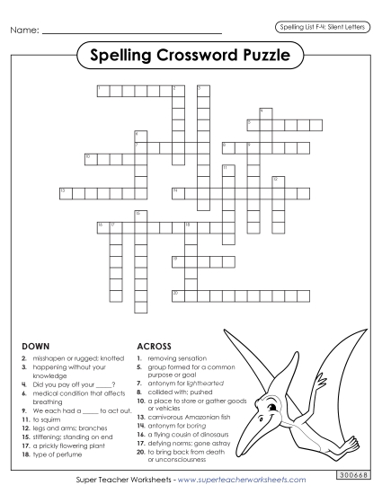 Crossword (F-4)