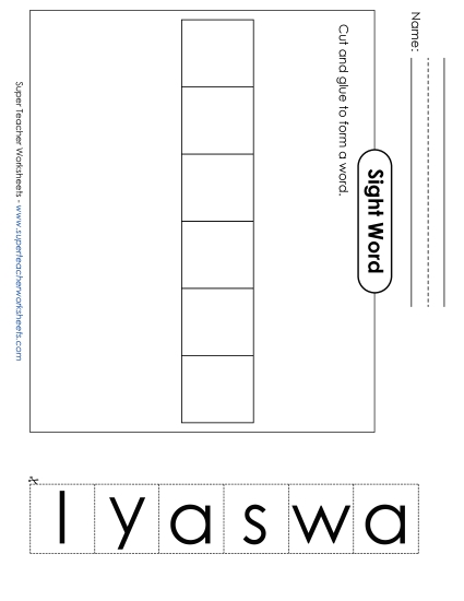 Large Cut-and-Glue: Always