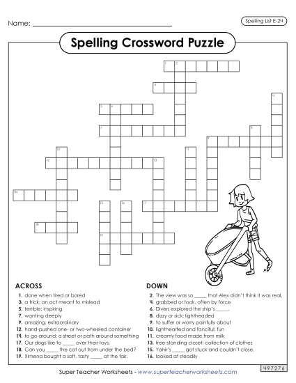 Crossword (E-24)