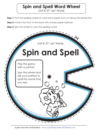 Spin and Spell (B-27)