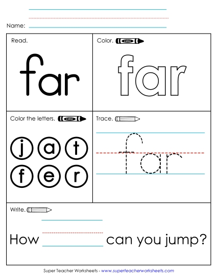 Worksheet 1: Far