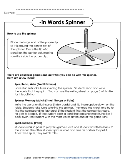 Word Spinner (-in)