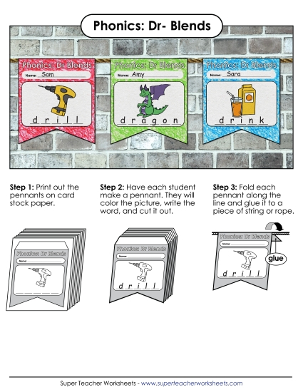 Pennants (Dr- Words)