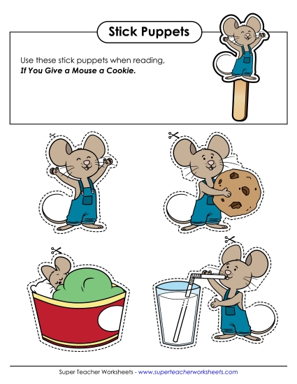 Stick Puppets: Mouse