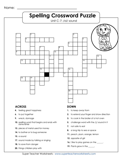 Crossword Puzzle (C-7)