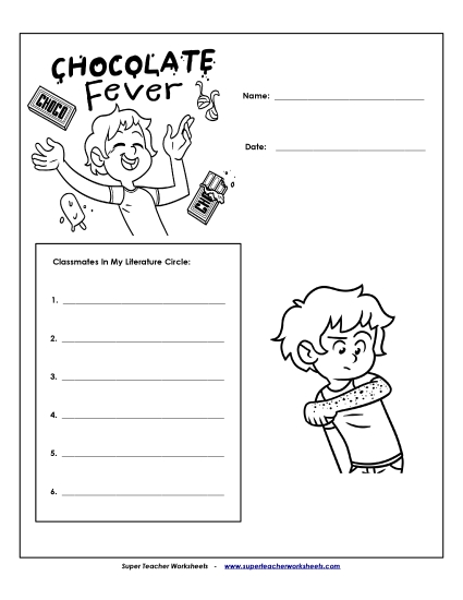 Literature Circles: Cover Page 