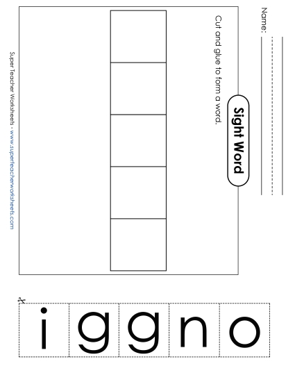 Large Cut-and-Glue: Going