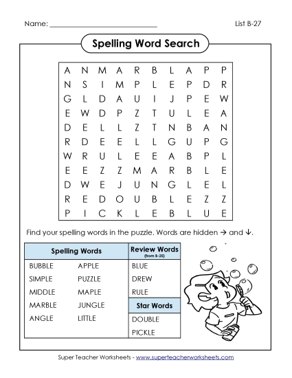 Word Search (B-27)