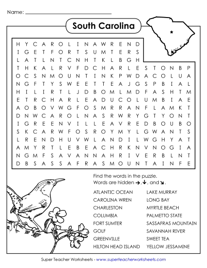 Word Search Puzzle