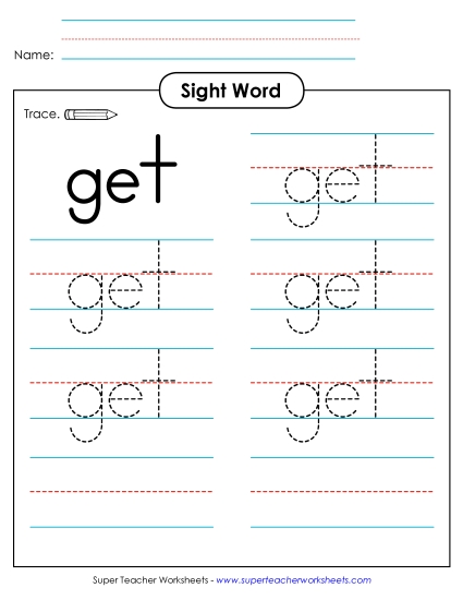 Trace the Word: Get