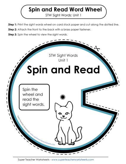 Spin and Read (Unit 1)