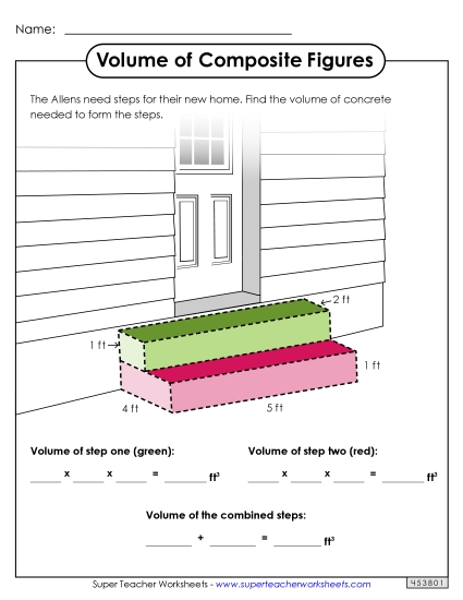 Volume of Composite Figures: Word Problem (Basic)