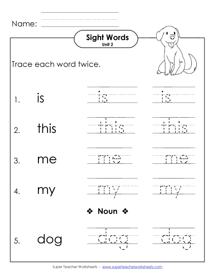 Trace Twice (Unit 2)