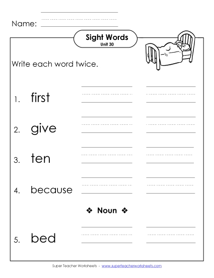 Write Twice (Unit 30)