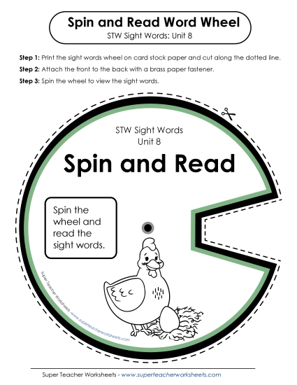Spin and Read (Unit 8)