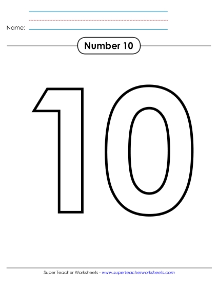 Outline - Number 10