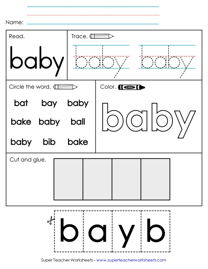 Worksheet 2: Baby