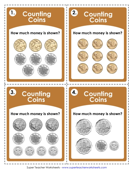 Task Cards: AUD<br>(Intermediate Level)