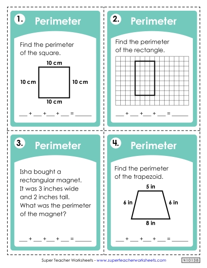 Perimeter Task Cards (Basic)