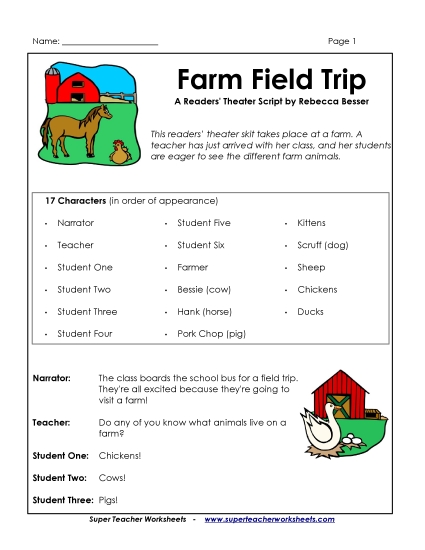 Farm Field Trip