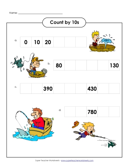 Number Recognition and Counting Skills Classroom Teaching Material