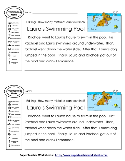 Editing: Swimming Pool