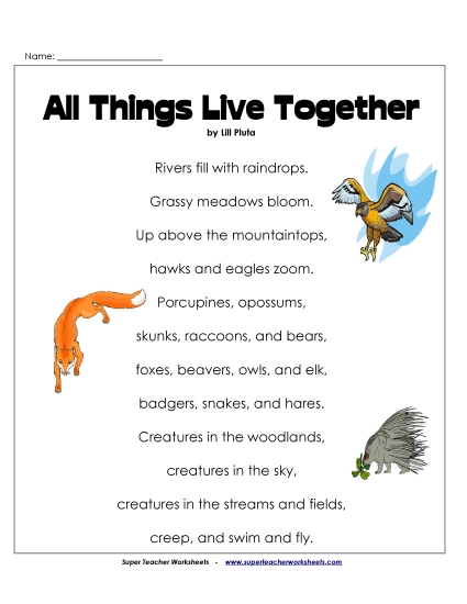 Animals Living Together