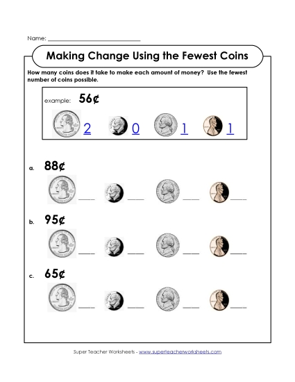 Fewest Coins 2