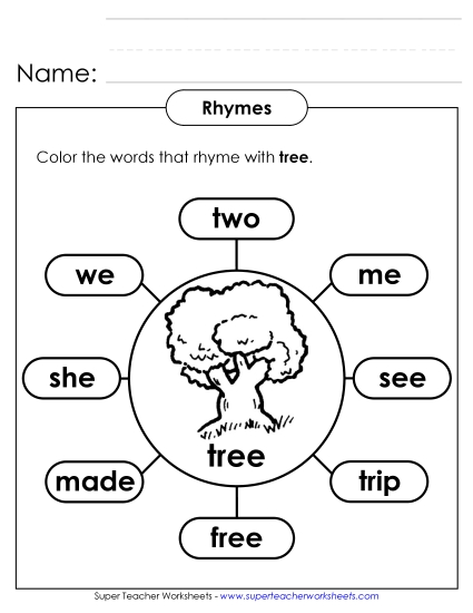 Rhymes with Tree