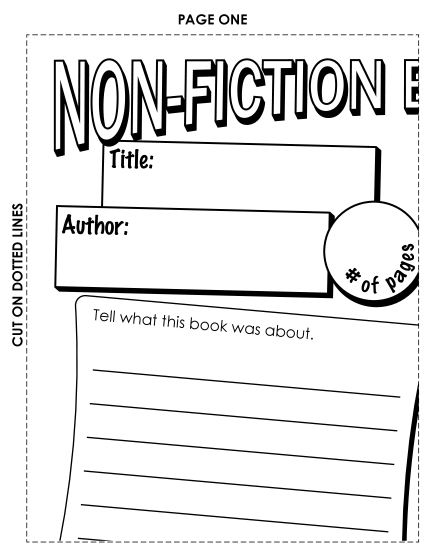 Non-Fiction Book Poster (Large)