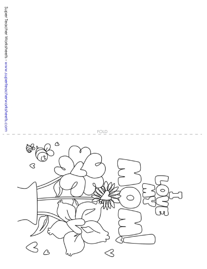 Card: Bouquet of Flowers