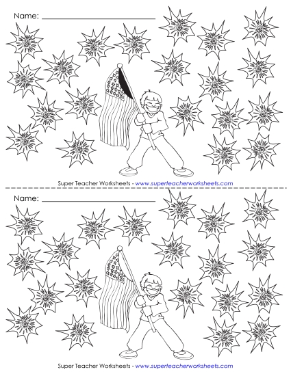 July Chart (Fireworks)
