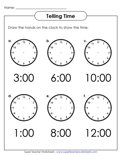 Time Free Printable Worksheet Time Free Printable Worksheet