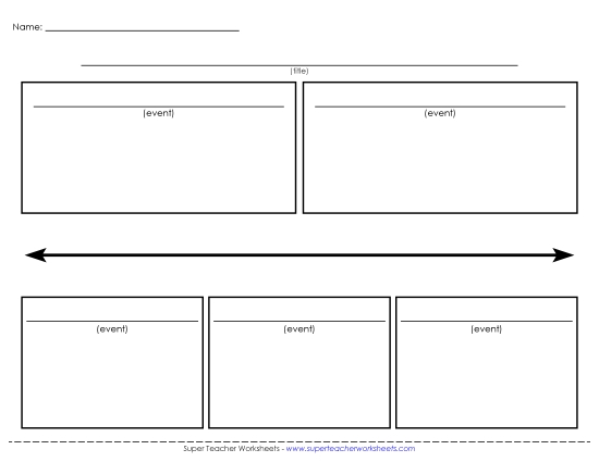 Timeline Worksheet - 5