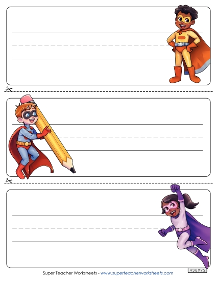 Desk Tag - Superheroes