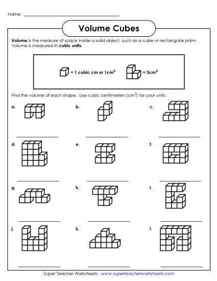 Volume Cubes (Basic)