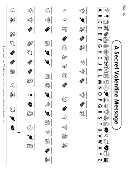 Valentine\'s Day Cryptogram