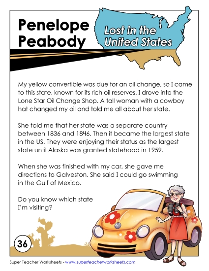 Lost in USA #36:&nbsp; Texas