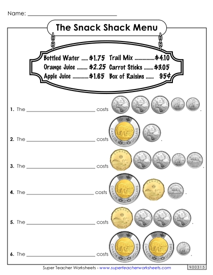 Snack Shack (Harder)