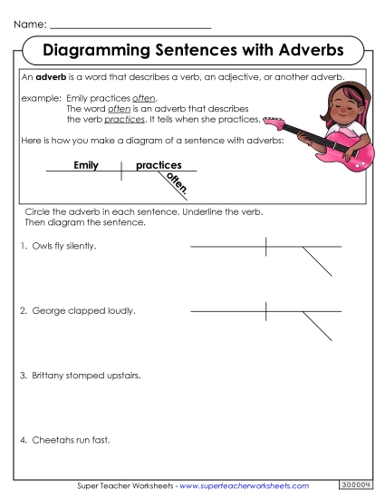 Sentences With Adverbs