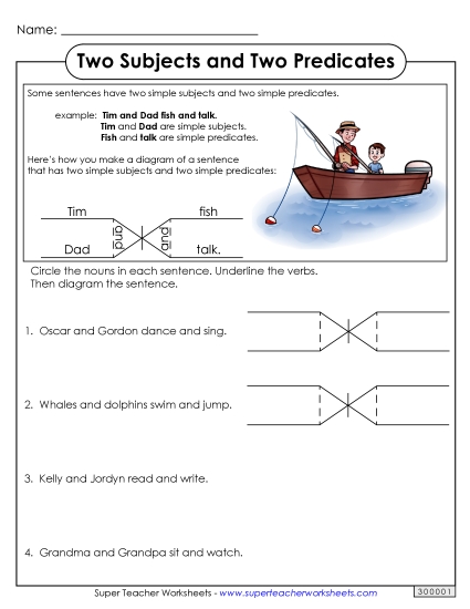 Two Subjects and Two Predicates