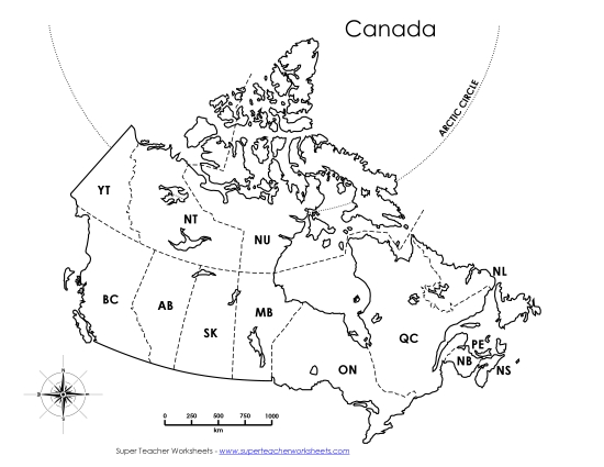 Canada - Province Abbreviations