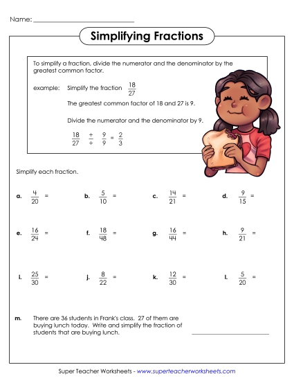 Simplifying Fractions #2