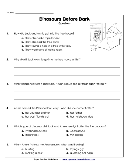 Comprehension Questions (Whole Book)