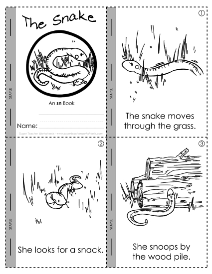 Mini-Book: The Snake