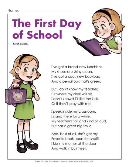 First Day of School