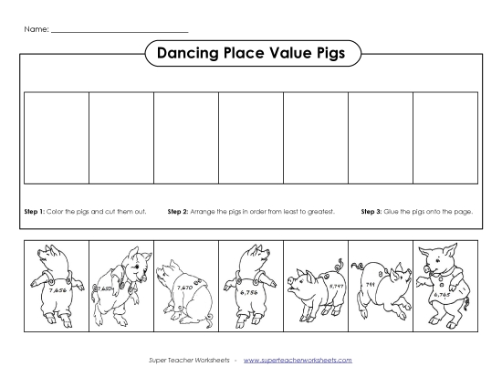 Dancing Pigs (4-Digit)