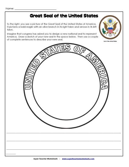 Great Seal of the USA (Design Your Own)
