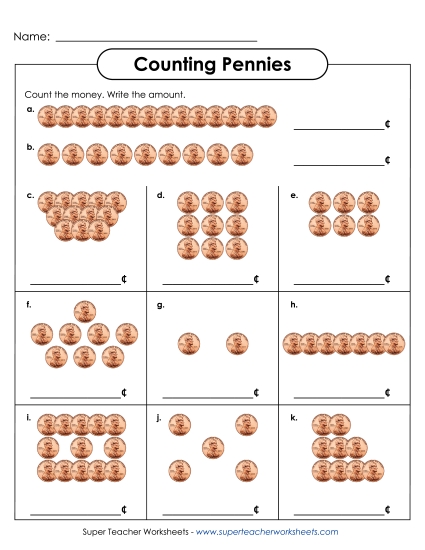 Counting Pennies 1